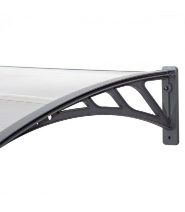 Door Canopy Awning Outdoor Window Rain Shelter Cover Clear