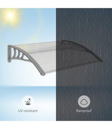 Door Canopy Awning Outdoor Window Rain Clear