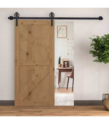 Sliding Barn Door Hardware Kit,6.6 Ft