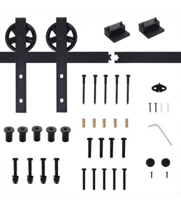 Sliding Barn Door Hardware Kit,6.6 Ft