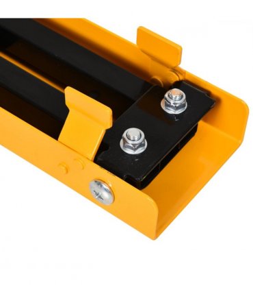 Steel Non-Slip 2-Peice Saw Horse Black/Yellow