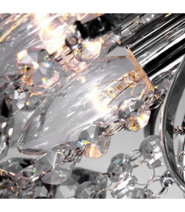 Ceiling Lighting Chandelier Modern K9 Crystal Transparent 40 x 28 H (cm)
