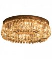 Crystal Ceiling Light Chandeliers Stainless Steel Pendant Silver