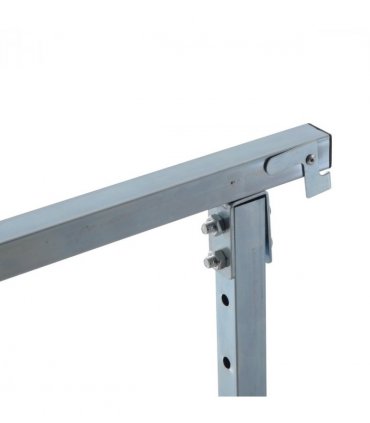 2xTelescopic Builders Trestle Work Bench-Black
