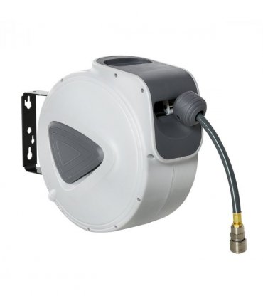 Retractable Air Hose Reel 10m+90cm Hose Diameter 3/8" 9.5mm Hose Connector 1/4"
