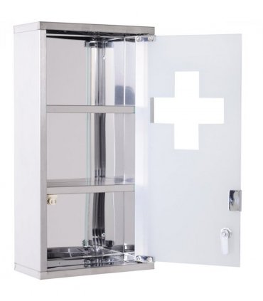 Wall Mounted Medicine Cabinet-Silver