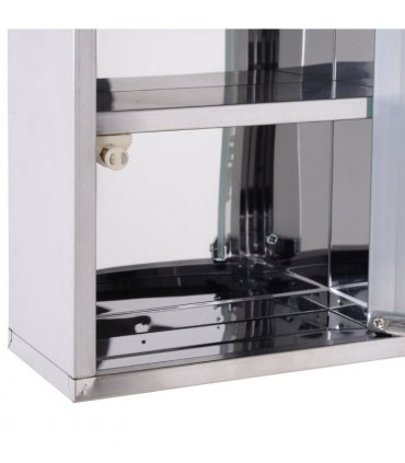 Wall Mounted Medicine Cabinet-Silver