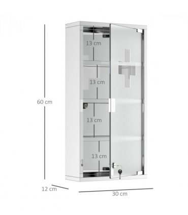 LED Illuminated Bathroom Infrared Sensor Mirror Dustproof 60�80x4CM HOMCOM