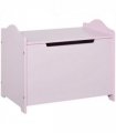 40x60cm Kids Storage Box Toy Organiser for Child 3 Yrs+ Bedroom Pink HOMCOM