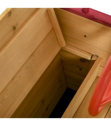 Kids Wooden Sand Pit Sandbox Pirate Sandboat Outdoor w/ Canopy Shade