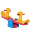 Kids Seesaw Safe Teeter Totter 2 Seats with Easy-Grip Handles Plastic
