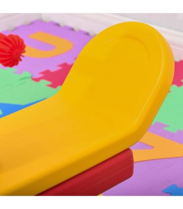 Kids Seesaw Safe Teeter Totter 2 Seats with Easy-Grip Handles Plastic