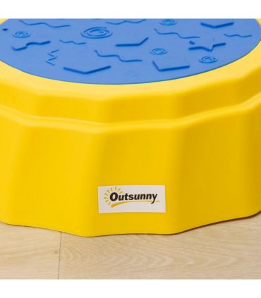 Stepping Stones Balance Beam Multi-colored Durable Plastic 33.5 cm x 9.5 cm