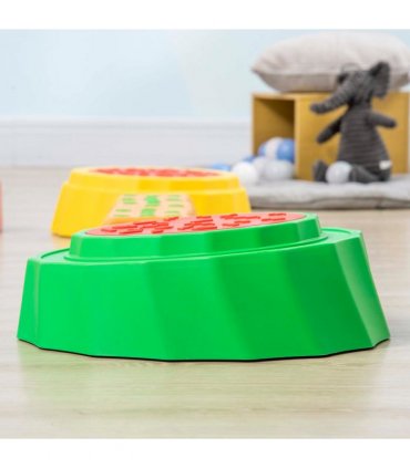 Eight-Piece Kids Stepping Stones Non-Slip Surface & Bottom, for Kids Outsunny