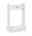 Kids Wood Clothes Rack with Storage Shelves Hall Tree for 3-8 Years HOMCOM
