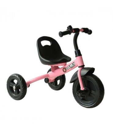 Baby Kids Children Toddler Tricycle Ride on Trike W/ 3 Wheels Pink HOMCOM