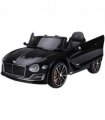 Electric Ride-on Car w/ LED Lights Music Parental Remote Control Black