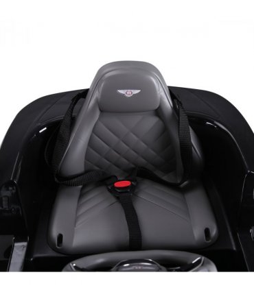 Electric Ride-on Car w/ LED Lights Music Parental Remote Control Black