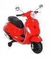 Kids Ride On Licensed Vespa Motorcycle 6V Boys Girls Music LED Lights