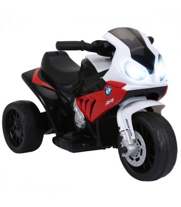 Ride on Motorcycle BMW Licensed w/ Headlights Music Red 66L x 37W x 44Hcm