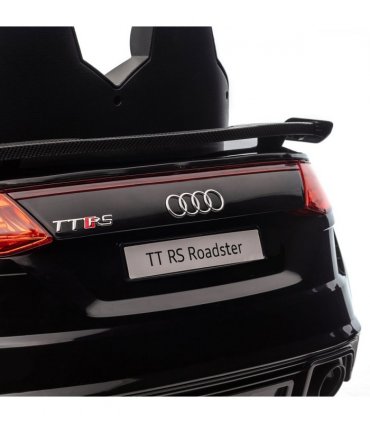 12V Battery Licensed Audi TT Ride On Car w/ Remote Headlight MP3 Black