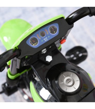 Toddler Pedal Tricycle Ride-On Learning Music Lights 18-36 Months Green