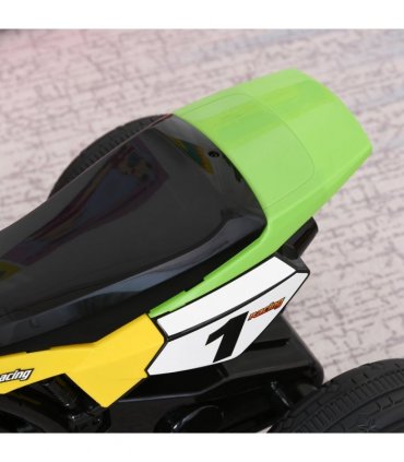 Toddler Pedal Tricycle Ride-On Learning Music Lights 18-36 Months Green