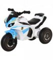 HOMCOM Kids Ride-On Police Bike 3-Wheel Vehicle w/ Music Lights 18-36 Mths