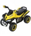 Ride-on Car Yellow 4 Wheel Quad Toddler Ride on Car 44H x 67.5L x 38Wcm