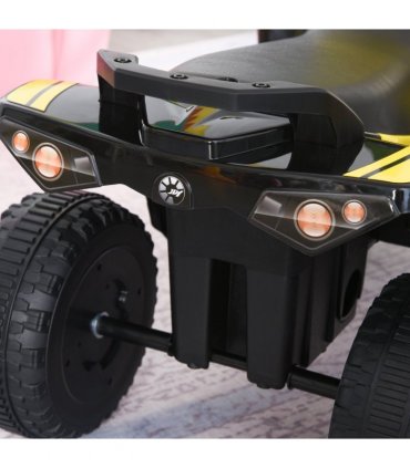 Ride-on Car Yellow 4 Wheel Quad Toddler Ride on Car 44H x 67.5L x 38Wcm