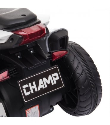 Kids Electric Motorcycle Ride-On Toy 6V Battery Music Horn Lights Red HOMCOM