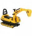 Excavator Toy Yellow PP 20.00 x 37.00 x 29.00 Ride On Digger Movable Walker