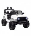 12V Kids Electric Ride On Car Truck Off-road Toy Remote Control White HOMCOM