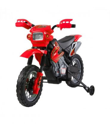 6V Kids Electric Motorbike Motorcycle Ride On for 3-6 Years Red HOMCOM