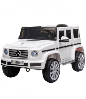 Mercedes Benz G500 12V Kids Electric Ride On Car Remote Control White HOMCOM