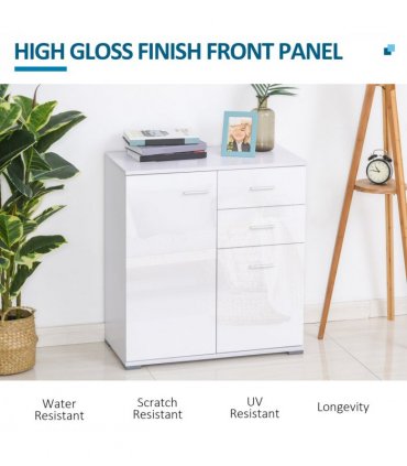 Shoe Cabinet Storage Cupboard 2-Tier Wood Tipping Bucket Modern Hall