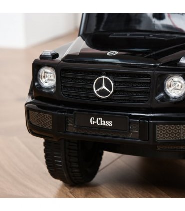 Benz G350 Ride-on Sliding Car Floor Slider Stroller Kids Vehicle, Black HOMCOM