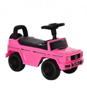 Benz G350 Kids Ride on Sliding Car w/ Under Seat Storage No Power Pink HOMCOM