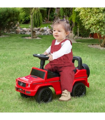 Ride-on Sliding Car PP 62.5L x 28.5W x 41.5H cm Benz G350 Kids Storage No Power