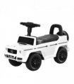 HOMCOM Benz G350 Kids Ride on Sliding Car w/ Under Seat Storage No Power White