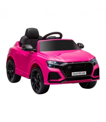 Audi RS Q8 6V Kids Electric Ride On Car Toy w/ Remote Control Pink HOMCOM