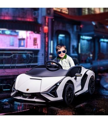 Lamborghini SIAN 12V Kids Electric Ride On Car Toy w/ Remote Control HOMCOM
