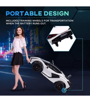 Lamborghini SIAN 12V Kids Electric Ride On Car Toy w/ Remote Control HOMCOM