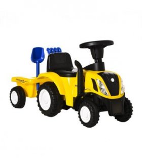 Ride On Tractor Toddler Walker Foot To Floor Slider 12-36 Months Yellow HOMCOM