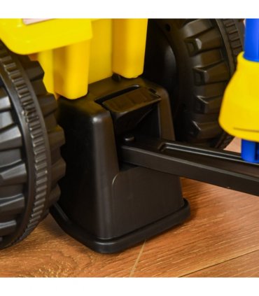 Ride On Tractor Toddler Walker Foot To Floor Slider 12-36 Months Yellow HOMCOM