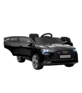 12V Kids Electric Ride-On Car/ w Remote Control, Lights, Music - Black