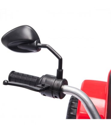 Kids 6V Electric Motorcycle Ride-On Toy Battery 18 - 36 Months Red HOMCOM