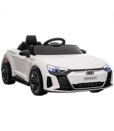 Audi RS e-tron GT Licensed 12V Kids Electric Ride on W/ Remote, White