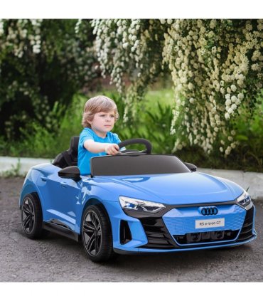 Audi RS e-tron GT Licensed 12V Kids Electric Ride on W/ Remote, Blue