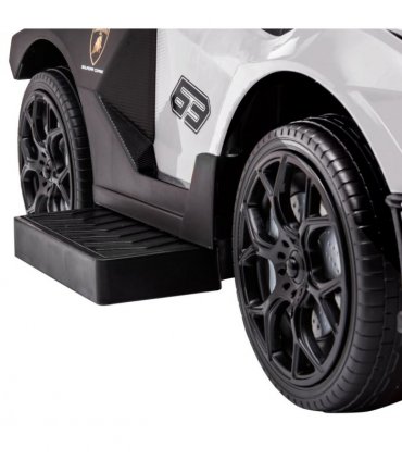 Lamborghini 2 in 1 Baby Ride on Push Car Toddler Push Along Car, White